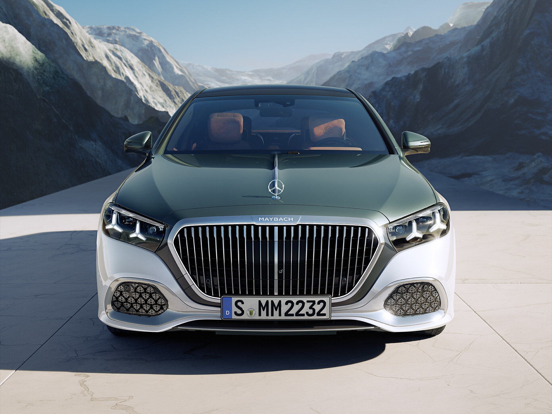 S-Klasse Limousine | Marke | Mercedes-Maybach Die Mercedes-Maybach S-Klasse in einer seitlichen Ansicht.