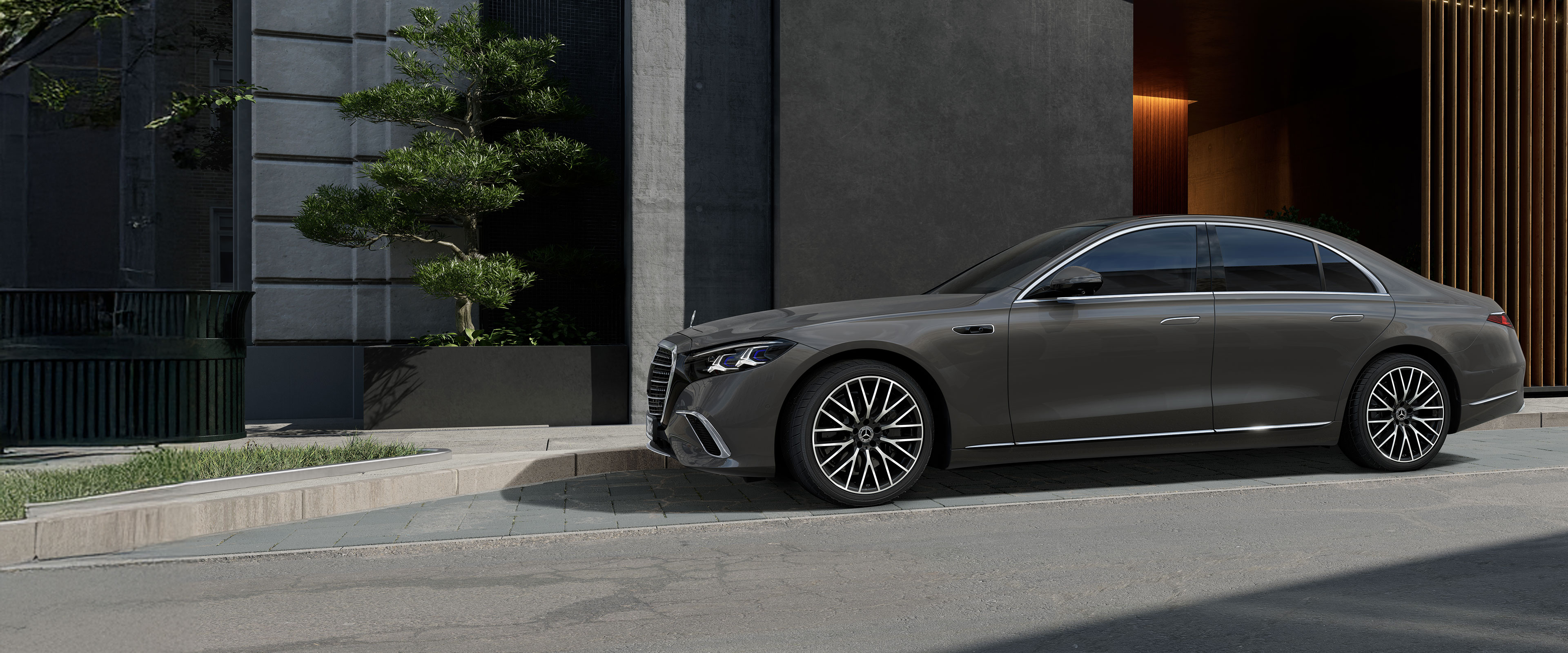 Die neue S-Klasse Limousine. Die neue S-Klasse Limousine.