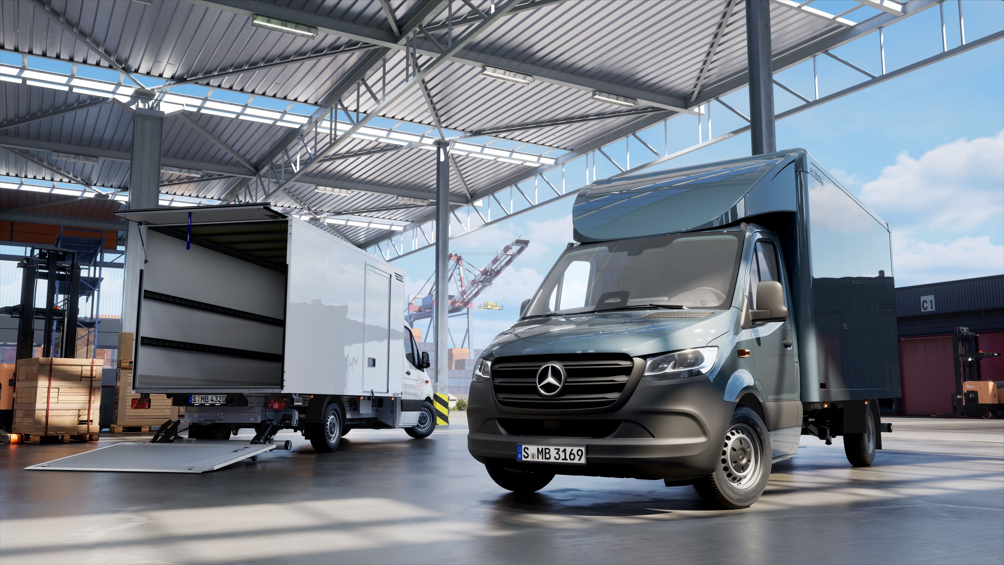 VanSolution | Sprinter | Mercedes-Benz Various Sprinter models with a box body solution.